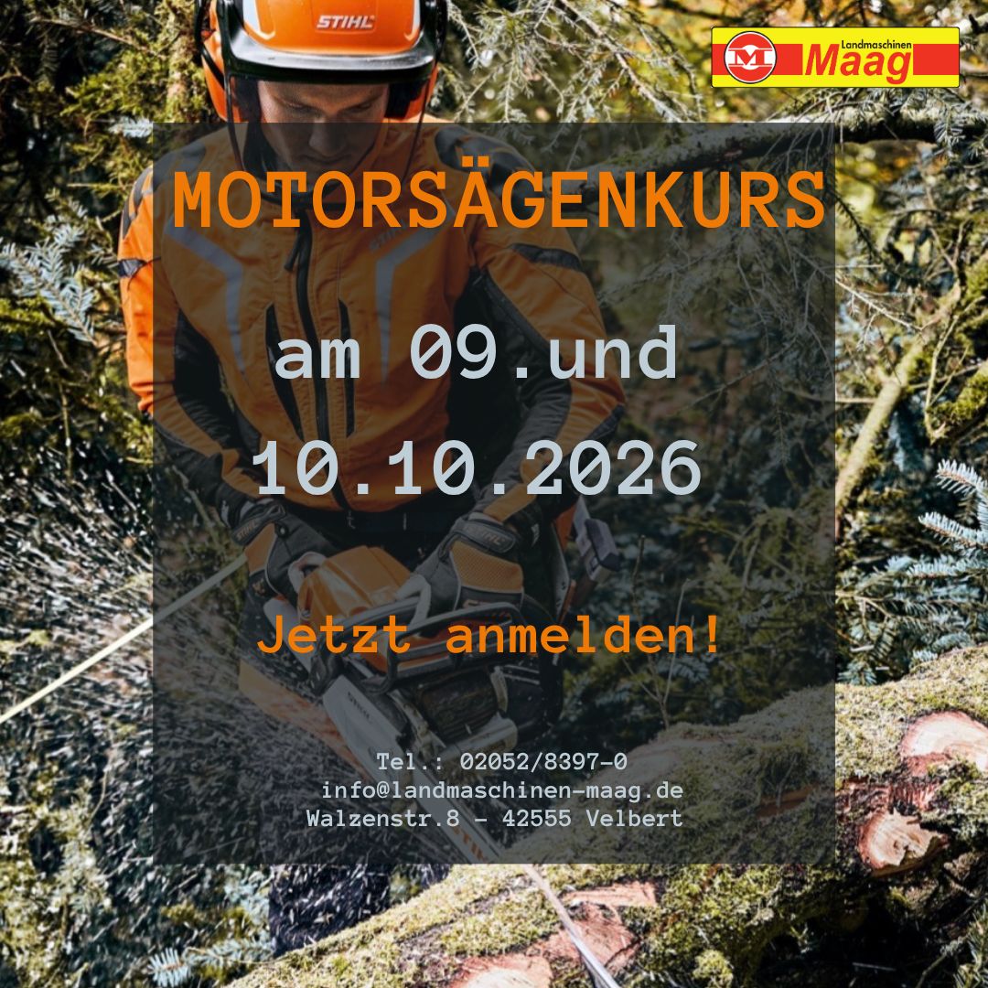Motorsägenkurs 2026
